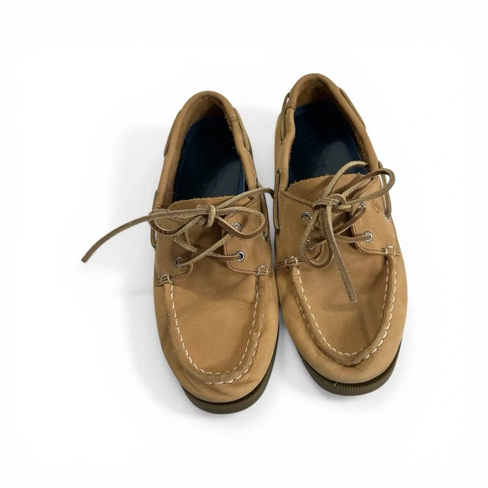 Sperry Kids Authentic Original 2-Eye Leather Boat Shoe size 3.5